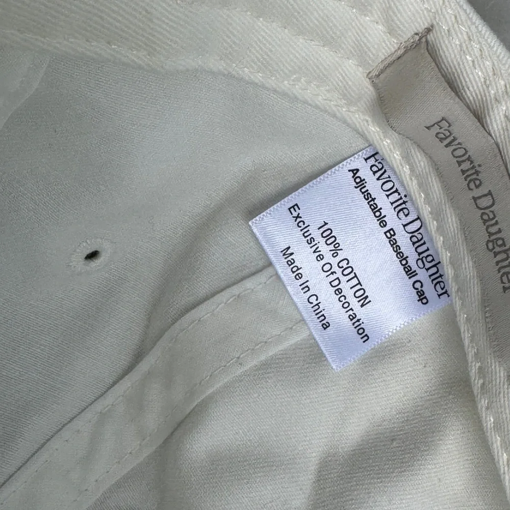 Favorite Daughter Cream 'BRIDE' Baseball Cap